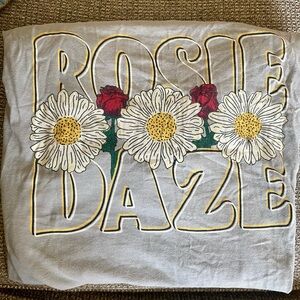 Rosie Daze Floral Logo Tee
